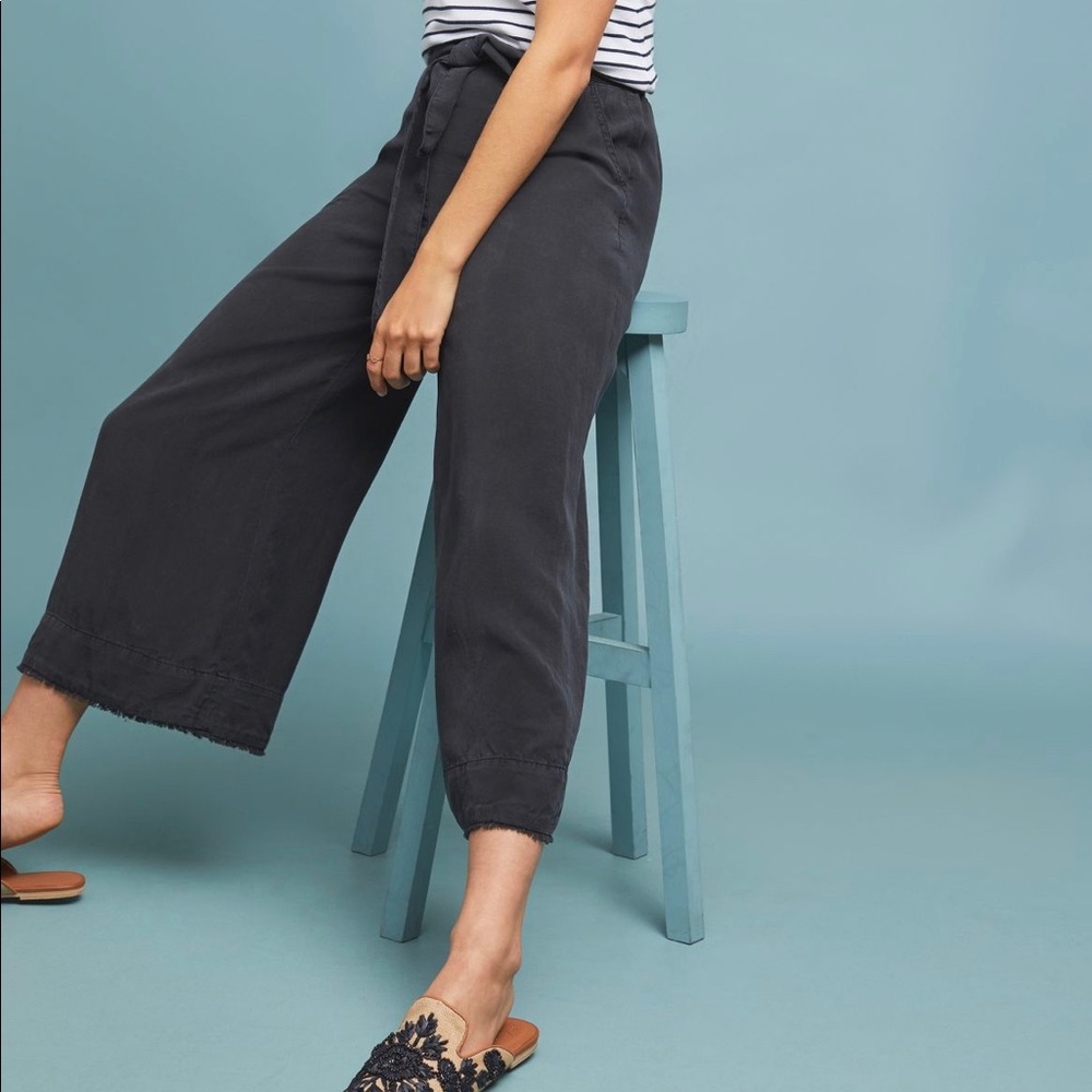 Anthropologie Cloth & Stone Namua Wide Leg Pants